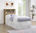 WESTPARK 49-INCH TWIN BOOKCASE HEADBOARD MANGO - Image 2