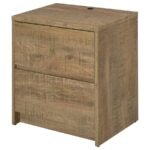 WESTPARK 2-DRAWER NIGHTSTAND LED LIGHTS AND USB MANGO - Image 6