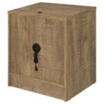 WESTPARK 2-DRAWER NIGHTSTAND LED LIGHTS AND USB MANGO - Image 9
