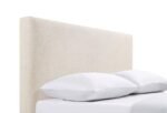 PIRRO UPHOLSTERED KING PANEL HEADBOARD SAND - Image 6