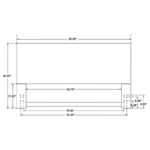 PIRRO UPHOLSTERED KING PANEL HEADBOARD SAND - Image 8