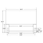 PIRRO UPHOLSTERED QUEEN OR FULL PANEL HEADBOARD SAND - Image 8