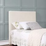 PIRRO UPHOLSTERED TWIN PANEL HEADBOARD SAND - Image 2