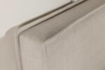 IZZY UPHOLSTERED KING PANEL HEADBOARD SAND - Image 6