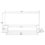 IZZY UPHOLSTERED KING PANEL HEADBOARD SAND - Image 8