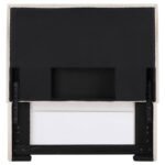 IZZY UPHOLSTERED TWIN PANEL HEADBOARD SAND - Image 5