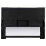 KOSMO UPHOLSTERED QUEEN OR FULL PANEL HEADBOARD SAND - Image 5