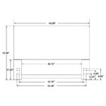 KOSMO UPHOLSTERED QUEEN OR FULL PANEL HEADBOARD SAND - Image 8