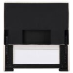 KOSMO UPHOLSTERED TWIN PANEL HEADBOARD SAND - Image 5