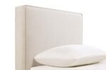 KOSMO UPHOLSTERED TWIN PANEL HEADBOARD SAND - Image 6