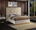 Vector Velvet Upholstered Bed - Image 2