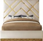 Vector Velvet Upholstered Bed - Image 3