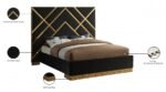 Vector Velvet Upholstered Bed - Image 6