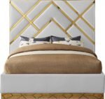 Vector Vegan Leather Upholstered Bed - Image 3