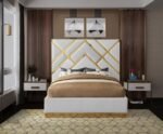 Vector Vegan Leather Upholstered Bed - Image 4