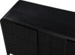 Fluted Solid Wood And Oak Veneer Dresser - Image 10