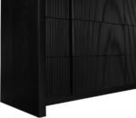 Fluted Solid Wood And Oak Veneer Dresser - Image 11