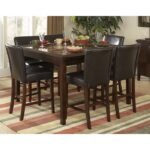 3276-24CR COUNTER HEIGHT CHAIR, DARK BROWN P/U - Image 2