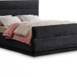 Paxton Chenille Fabric Upholstered Bed
