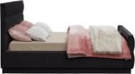 Paxton Chenille Fabric Upholstered Bed - Image 5