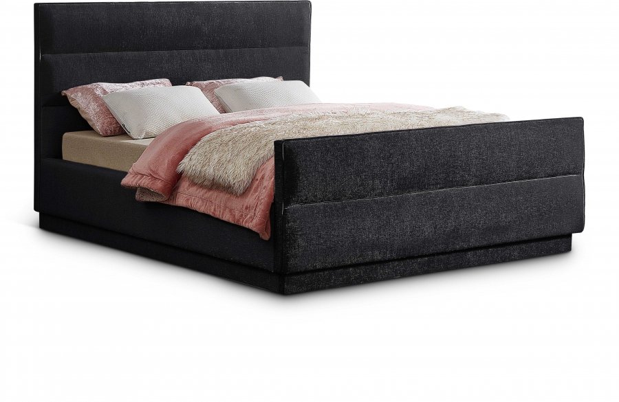 32862.jpg Paxton Chenille Fabric Upholstered Bed - Image 1
