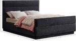 Paxton Chenille Fabric Upholstered Bed - Image 8