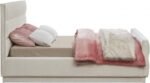 Paxton Chenille Fabric Upholstered Bed - Image 5
