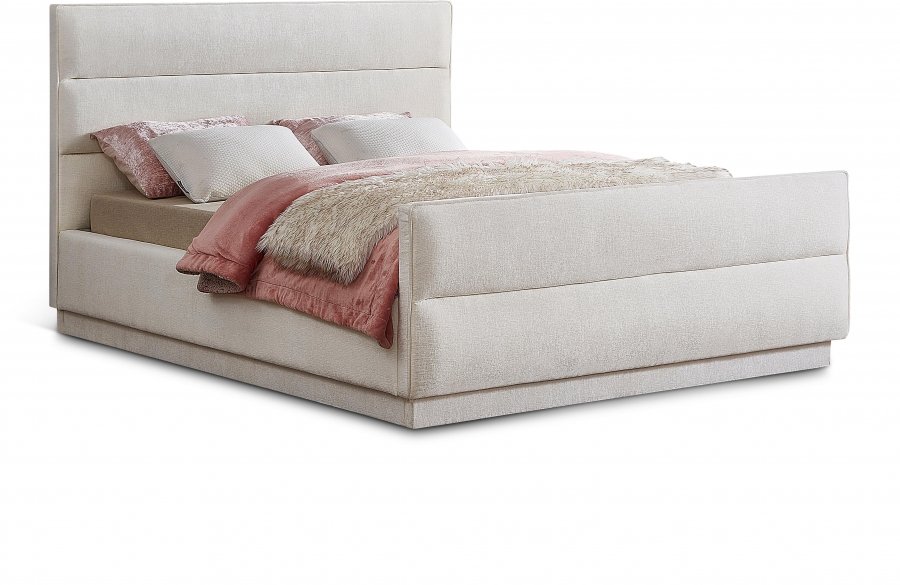 32867.jpg Paxton Chenille Fabric Upholstered Bed - Image 1