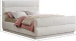 Paxton Chenille Fabric Upholstered Bed - Image 8