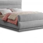 Paxton Chenille Fabric Upholstered Bed