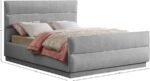 Paxton Chenille Fabric Upholstered Bed - Image 8