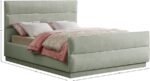Paxton Chenille Fabric Upholstered Bed - Image 8