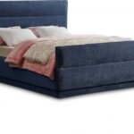 Paxton Chenille Fabric Upholstered Bed