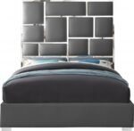 Milan Vegan Leather Upholstered Bed - Image 3