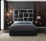 Milan Vegan Leather Upholstered Bed - Image 4