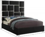 Milan Vegan Leather Upholstered Bed - Image 5