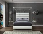 Encore Vegan Leather Upholstered Bed - Image 4