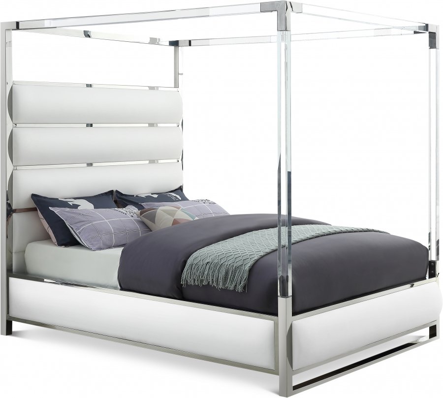 3306.jpg Encore Vegan Leather Upholstered Bed - Image 1