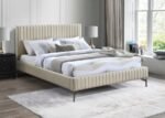 Gallo Vegan Leather Upholstered Bed - Image 2
