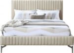 Gallo Vegan Leather Upholstered Bed - Image 3