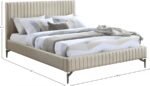 Gallo Vegan Leather Upholstered Bed - Image 9