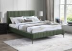 Gallo Vegan Leather Upholstered Bed - Image 2