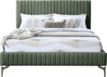 Gallo Vegan Leather Upholstered Bed - Image 3
