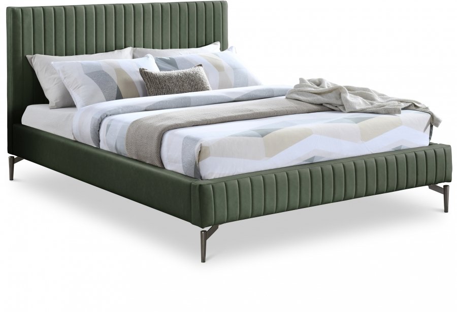 33591.jpg Gallo Vegan Leather Upholstered Bed - Image 1