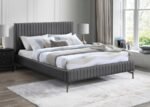 Gallo Vegan Leather Upholstered Bed - Image 2