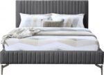 Gallo Vegan Leather Upholstered Bed - Image 3