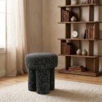 Larson Fabric Upholstered Stool - Image 2