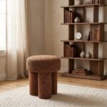 Larson Fabric Upholstered Stool - Image 2