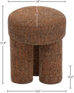 Larson Fabric Upholstered Stool - Image 7