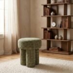 Larson Fabric Upholstered Stool - Image 2